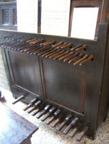 Practice keyboard, made by Boudewijn Schepers